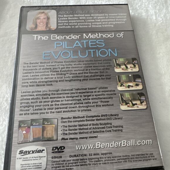NEW 4 Bender Ball Workout DVD lot Pilates Evolution Better Booty Boot Camp core - Picture 7 of 9